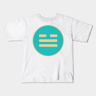 I Ching Lake Trigram ( Dui ) Kids T-Shirt